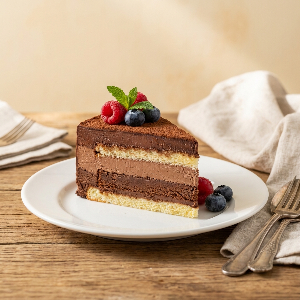 Chocolate Mousse - Bánh mousse chocolate handmade tươi